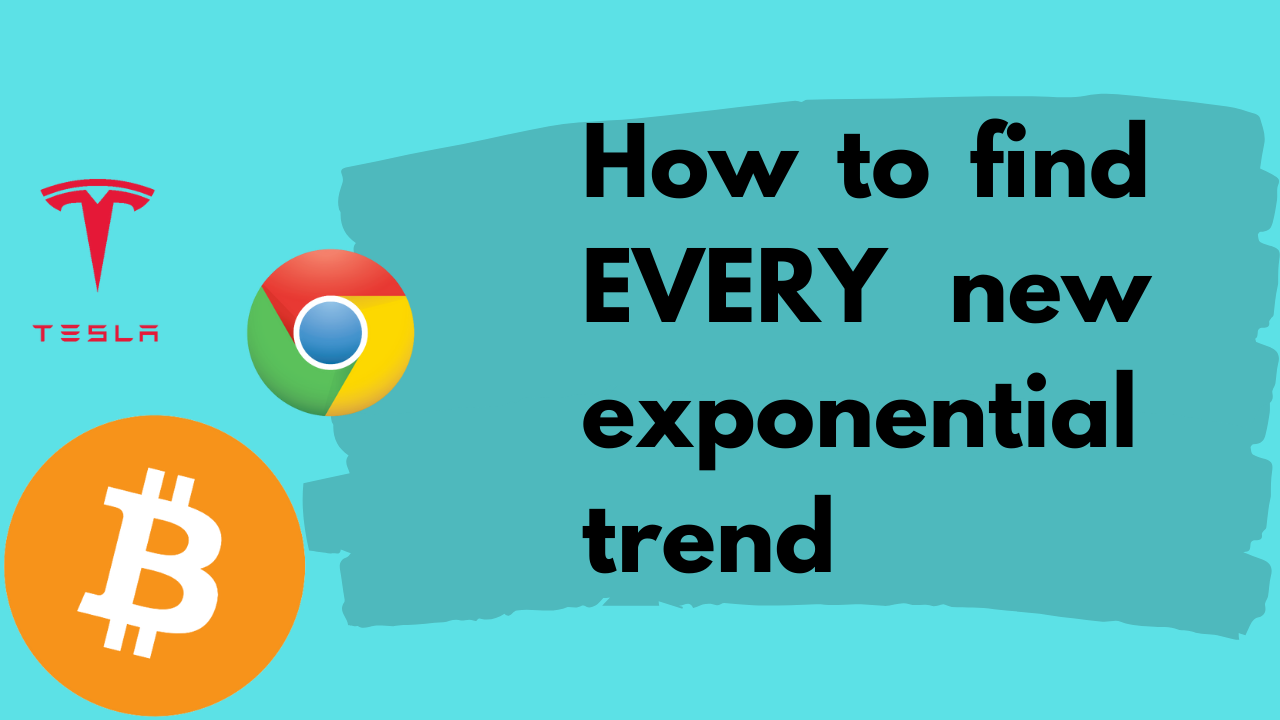 How to find every new exponential trend